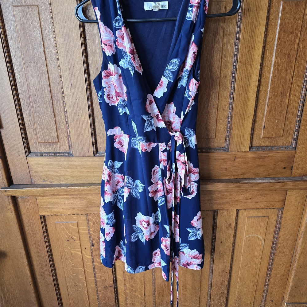 Floral Wrap Dress